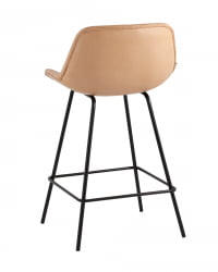 Стул полубарный Деймон (ПБ) экокожа Бежевый