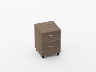 Тумба подкатная с 4-мя ящиками Twin 14.10.11 Дуб Верцаска