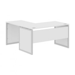 Стол письменный угловой правый XTEN-QP XQPCT 1415 R Белый Серый