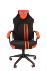 Кресло геймерское CHAIRMAN GAME 26 Черный-красный