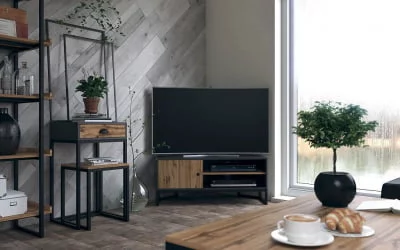 Гостиная Лофт №1 Дуб Вотан/Оникс Серый