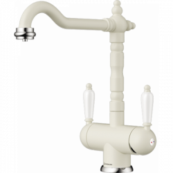 Смеситель Омоикири Амагасаки-Па Латунь/Гранит/Пастила / Omoikiri Amagasaki-Pa