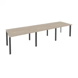 Стол переговорный (3 столешницы) ONIX O.MP-PRG-3.2 Дуб Аттик/Антрацит
