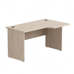 Стол эргономичный с опорами ЛДСП Everprof EVO 254S113 (правый) Дуб Соната