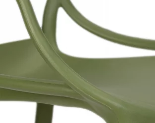 Стул обеденный ДОБРИН МАСТЕРС Зеленый хаки Г-17 / DOBRIN MASTERS G-17