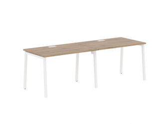 Бенч-система EDIS ELWST 2380 Дуб Денвер светлый Белый