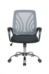 Кресло оператора Riva 8099 Черный-серый