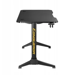 Стол для геймеров LUMI GMD03-1 c подсветкой Black