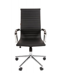 Кресло для руководителя CHAIRMAN 755 экокожа Черный