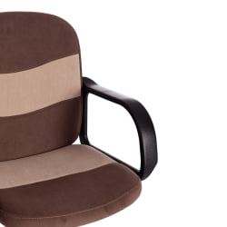 Кресло BAGGI PA флок , коричневый/бежевый, 6/7