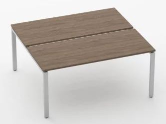 П-образный металлический каркас с траверсами Deka 7.145.16 К Металлик матовый муар