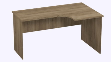 Стол компьютерный угловой Р.РС-14 (правый) Крафт золотой