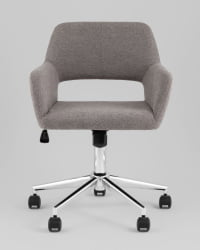 Стул офисный ROSS рогожка темно-серый