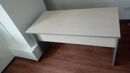 Стол письменный СП-3 Клен/металлик