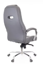Кресло руководителя Drift M кожа Серый