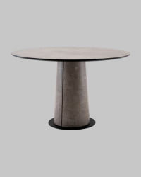 Стол круглый Пулон 120 см столешница HPL бетао