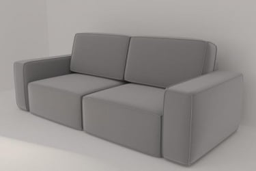 Диван прямой Сунндал (Berhouse) Цвет фасада: Грей рогожка; Тип: Прямой; Материал фасада: Микророгожка