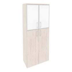 Шкаф высокий широкий ONIX O.ST-1.7R white Денвер Светлый