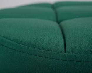 Табурет барный ДОБРИН БРУНО БЛАCК (зеленый велюр (МДЖ9-88)) 2 шт / DOBRIN BRUNO BLACK (MJ9-88))