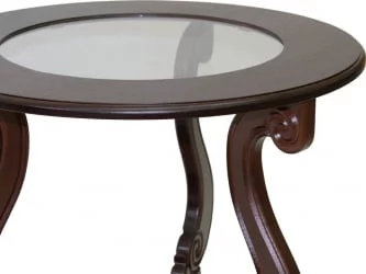 Стол журнальный Грация (С) Тёмно-коричневый