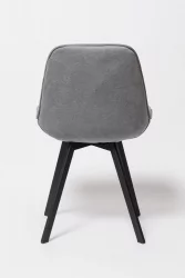 Стул К 21 black Серый (РС 26\ч)