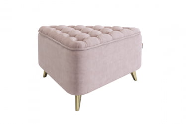 Пуф Трио 2 PM-002.2 нежно-розовый (велюр)