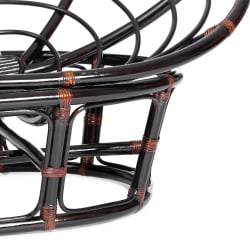 Диван MAMASAN/МАМАСАН 23/02 W /с подушкой/ 169х102х80 см, Antique brown, матрац 182х119 см, ткань серо-бежевая 3М 16/2