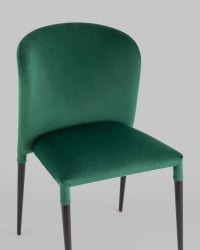 Стул Лори велюр Зеленый