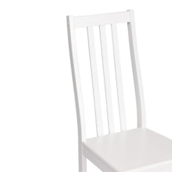 Стул SWEDEN Многослойная фанера, МДФ, 100*41*40, white, разобранный