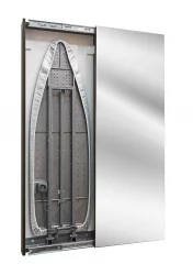 Узкий шкаф-купе в прихожую Iron Slim (правый, купе) Венге