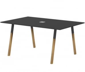 Конференц-стол Forta FSCT 1510 Черный графит Дуб Гамильтон