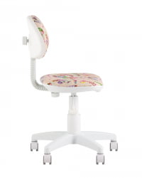 Кресло компьютерное детское УМКА Princesski пластик белый