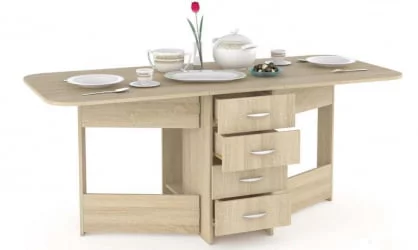 Стол-книжка Глория 606 К Дуб сонома