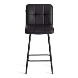 Барный стул Medeo/Медео экокожа , черный, 42х56х102 см