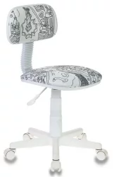 Кресло детское Бюрократ CH-W201NX/PS Белый