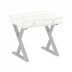 Стол письменный HOME OFFICE VR.SP-1-79.M Снежная Платина/Серый металл