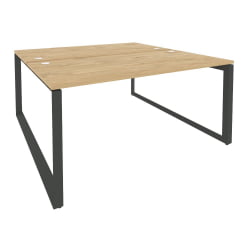 Рабочая станция на О-образном м/к ONIX O.MO-D.RS-2.4.8 Тиквуд Светлый/Антрацит