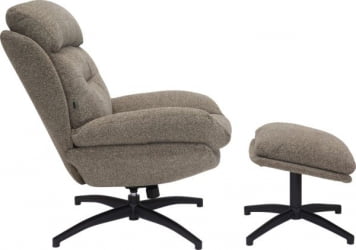 Кресло-реклайнер Everprof Kiwi Ткань Светло-коричневый