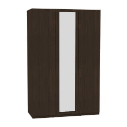 Шкаф распашный R-198х135х60-1-PO-M(Венге)