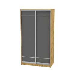 Шкаф-купе B-230х120х60-1(ДВ-Графит-D7D7)