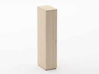 Шкаф для одежды узкий Glassy 6.19.30Л Бук светлый