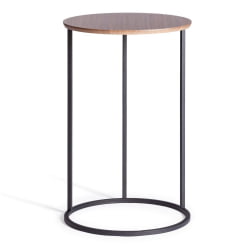 Журнальный стол Mone МДФ/металл, 45х45х70,5 см, акация/черный