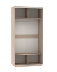 Шкаф-купе ясень Экспресс Хит Элемент 1200кс2200х Дуб сонома / 1200x2200h