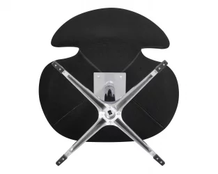 Кресло дизайнерское DOBRIN SWAN Черная ткань AF9