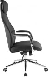 Кресло руководителя Еверпроф Белл Экокожа Черный / Everprof Bell