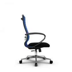 Кресло офисное МЕТТА B 2b 19/K130, Основание 17834 Комплект 3 Синее Черное