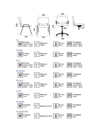 Офисный стул Iso black C9