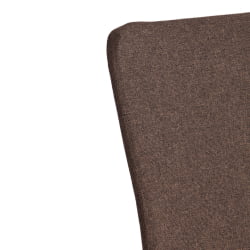 Стул обеденный La Rousse NEW, ткань рогожка, коричневый/черный, 3М7-147, 45x55x93 см