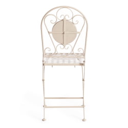 Стул Secret de Maison VICENZA (mod. PL08-7451RV) металл, 36*35*91 см, белый/плитка калейдоскоп