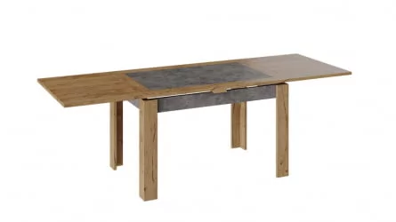 Обеденный стол Хьюстон тип 4 Дуб Вотан/Моод Темный